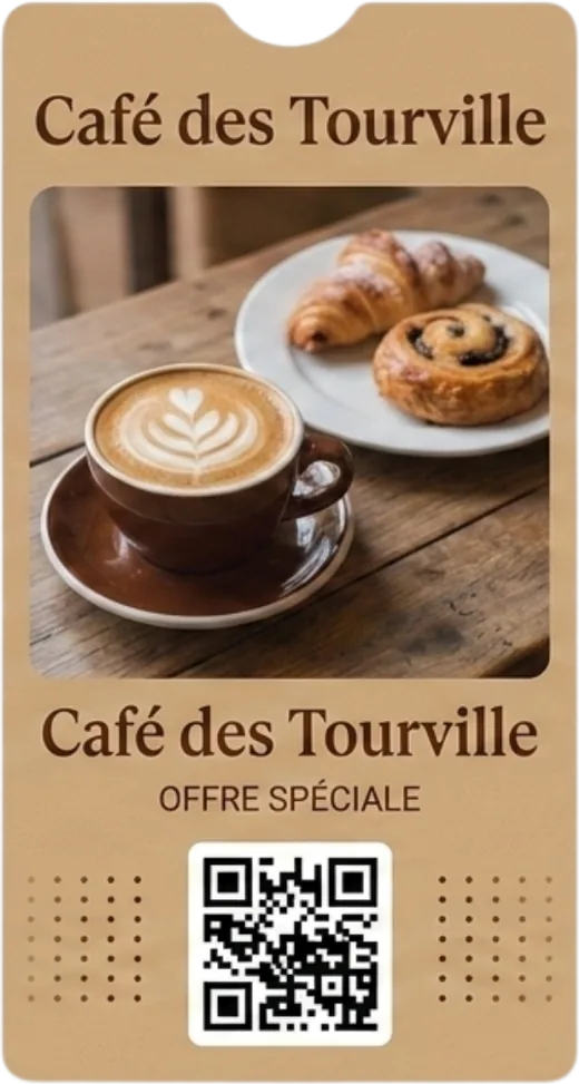 Carte de fidélité Café des Tourville